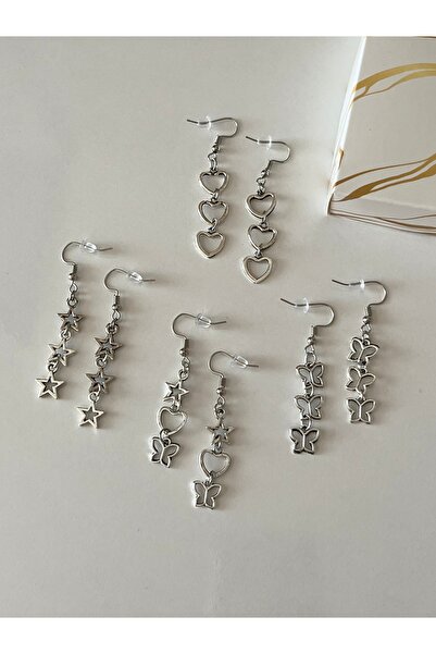 H&T acsessories Special Design Dangle Earring Set of 42