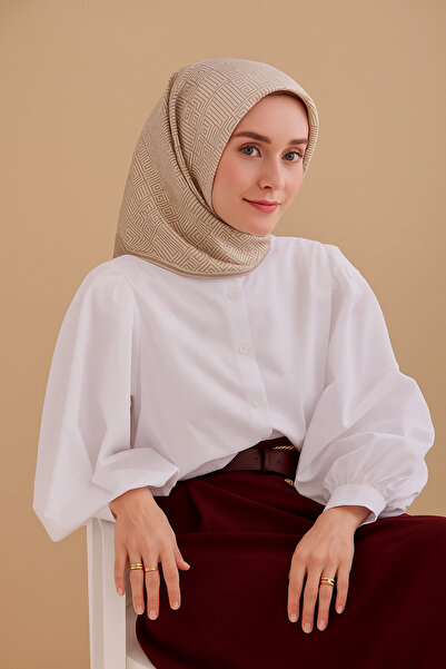 Silk Home Tivil Pure Silk 51243 Beige Stripe Pattern