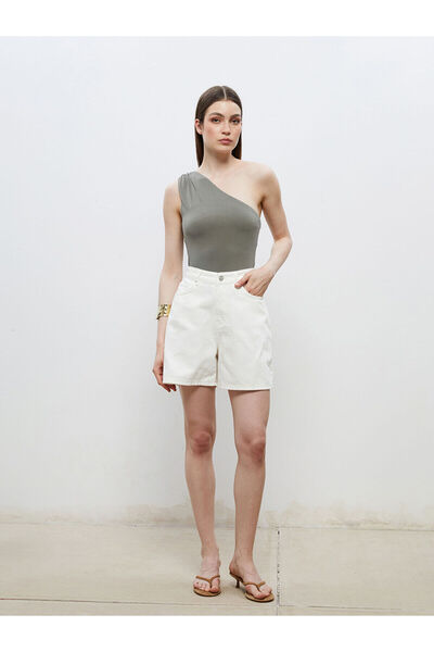 LC Waikiki Seray Yeni Sezon Loose Fit Kadın Jean Şort