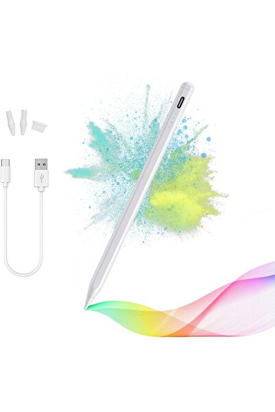 genernic قلم نيكومي ستايلس لجهاز آيباد (2018-2022) - خاصية رفض راحة اليد والامتصاص المغناطيسي