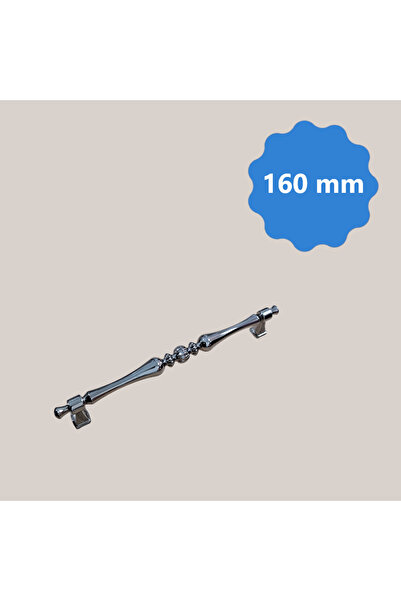 Silver Vezir Mat Krom 160 mm Metal Dolap Çekmece Kulpları