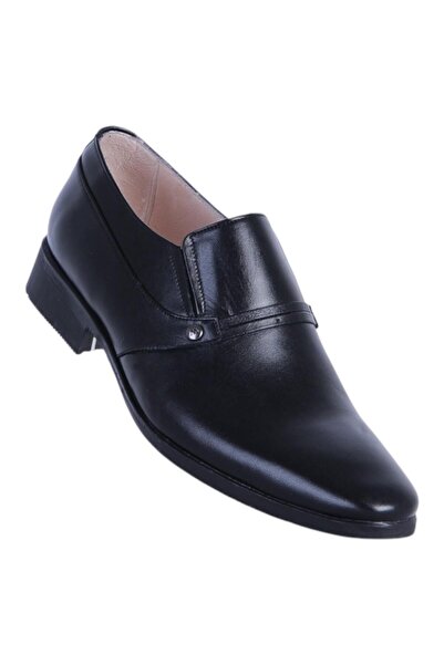 TekYıldız Tek Yıldız 1009 Black Rubber Men's Leather Classic Shoes