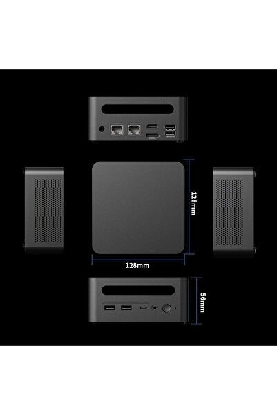 UD 8Cores 16Threads AMD Ryzen7 8845HS 5.1Ghz DHD800 Mini PC DDR5 5600MHZ 32GB RAM 2TB 7400 MB/s PCIE4 S