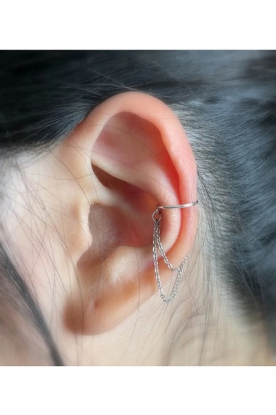 TakıConcept Ear Cuff Deliksiz Küpe, Deliksiz Kıkırdak Küpe