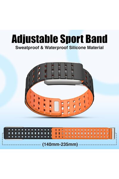 Specton Magnetic Silicone Sport Replacement Band Compatible with WHOOP 5.0, One/Peak, Life/MG