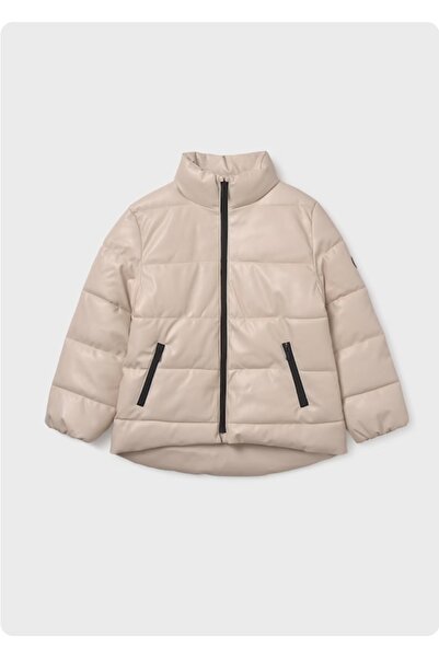 MAYORAL Girl's Coat Beige