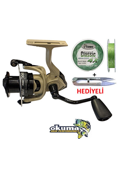 Oslo Outrax OR-1000SGA 1+1BB риболовна макара с жълта линия