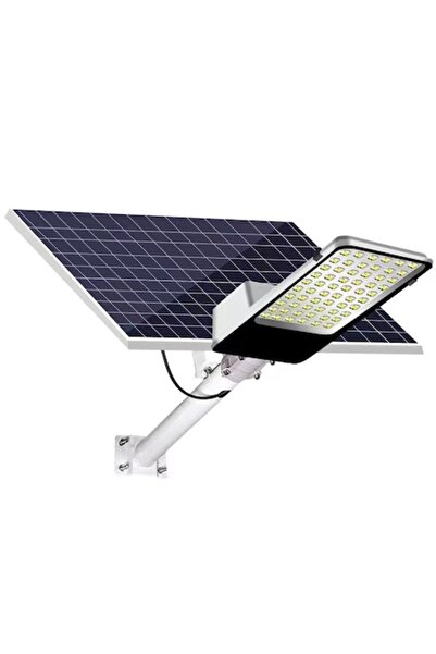 trandafi led Lampă stradală solară de 100W cu panou solar -