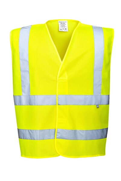 PORTWEST HiVis Flame Retardant Protective Vest, FR75, S Yellow