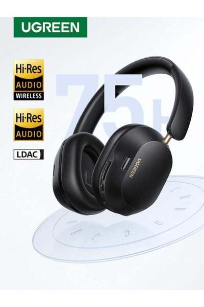 Ugreen سماعات HiTune Max 5C بلوتوث فوق الأذن، مع خاصية إلغاء الضوضاء التكيفية...