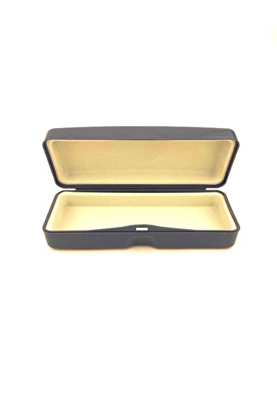 Optic Master Colorful Plastic Inside Suede Glasses Case Gray
