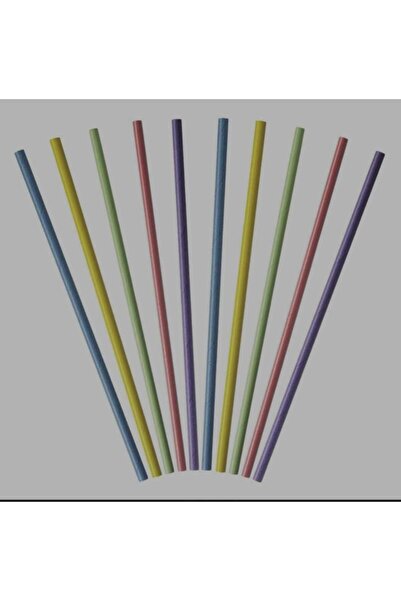 OEM Multicolored Paper Straws Ø5x190mm - 25pcs