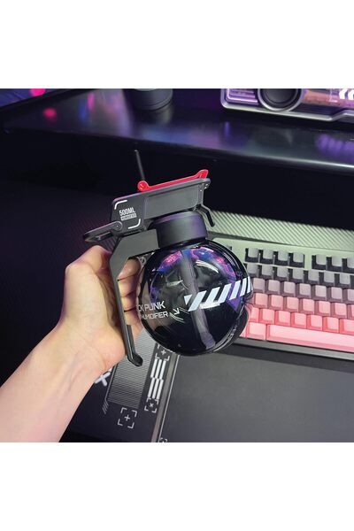 Generic Humidifier 500mL, 3W, 8H, 1100mAh, Dual Mist, Type-C - Black