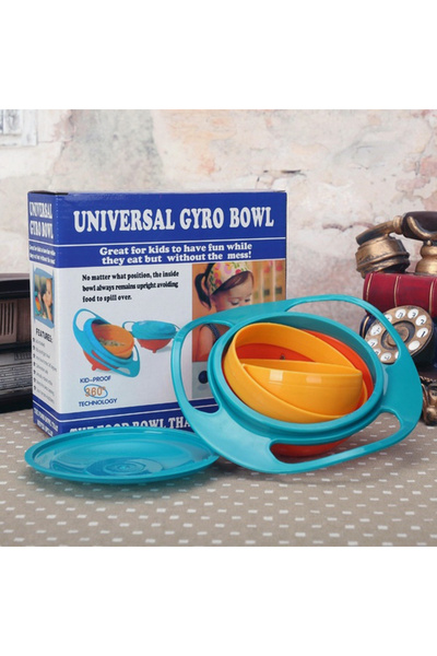 DX Magic anti-spill children's eating plate