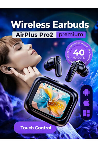 OEM Travel-Friendly Earbuds with ANC & Real-Time Battery Display