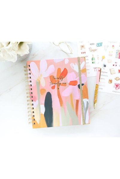 Chapters Spiral Weekly Planner, Bloom