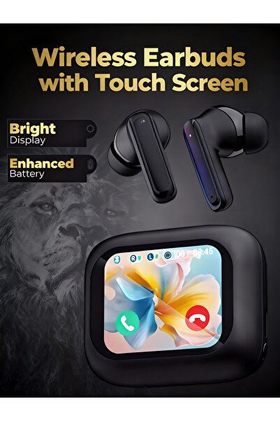 OEM Noise Cancelling Earbuds with Touch Screen Charging Case