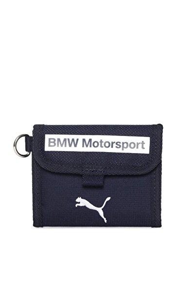 BMW Unisex Navy Motorsport Three Fold Wallet
