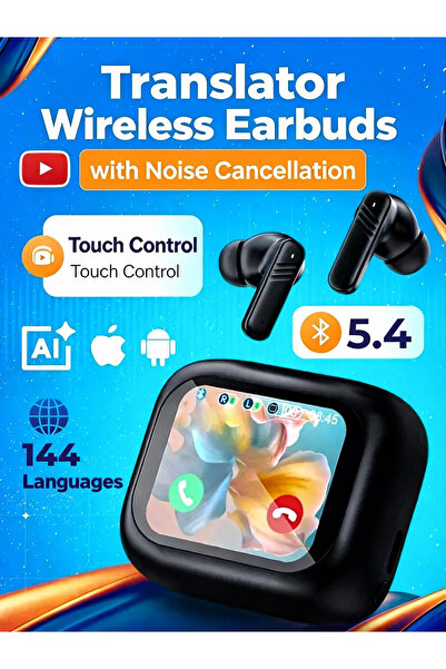 OEM Premium Wireless Earbuds for iPhone & Android | Touch + ANC