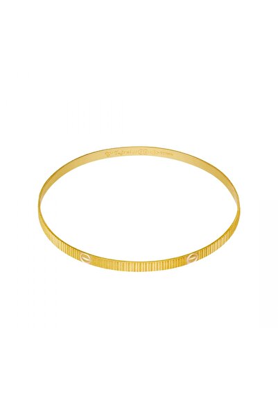 10 Gr 22 Ayar İşçiliksiz Kesme Krt Bilezik