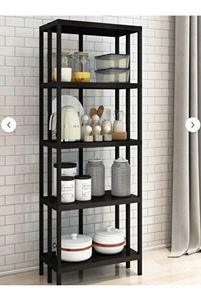 DEKOZUM OMEGA Mutfak Rafı Kiler Mikrodalga Rafı Depolama Rafı