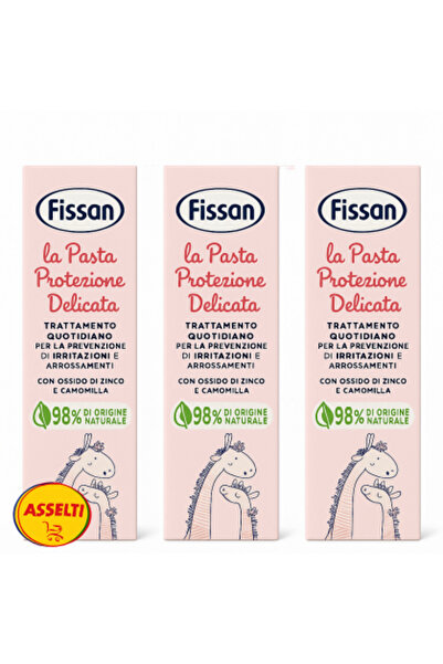 Fissan ASSELTI® Set Origin Italy – 3 x Pasta Protezione Delicata 100 ml (98% origin)