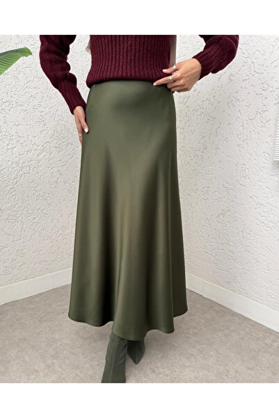 HİJABAYA Σατέν φούστα με ελαστική μέση