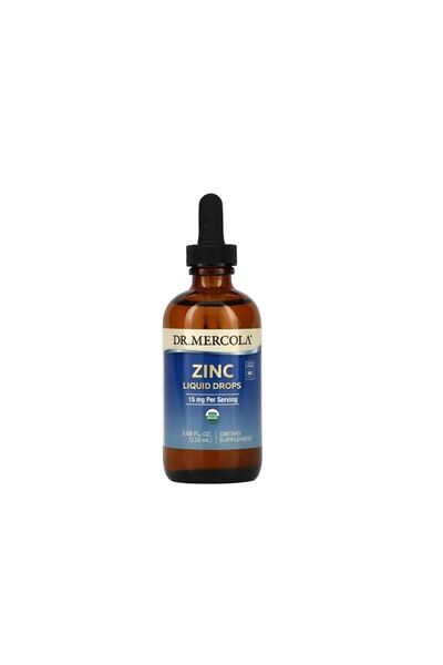 Dr Mercola Picături lichide de zinc 115 ml - Dr. Mercola