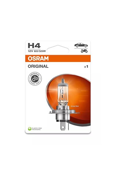 Osram Bec far auto cu halogen standard H4, 12V, 55W, 1 bucată