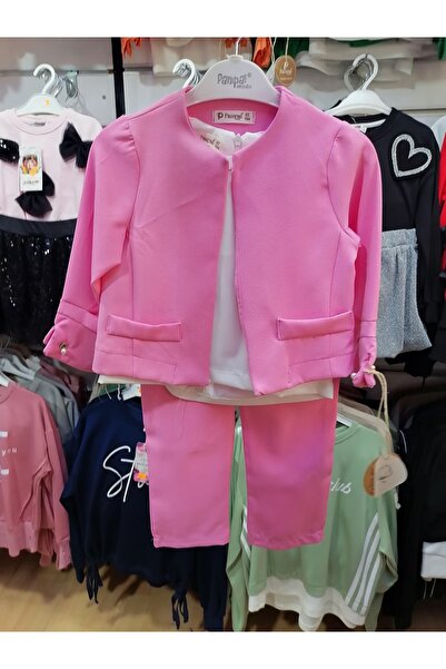 Pampal SET 3 PIECE CU JACHETĂ PENTRU FETE