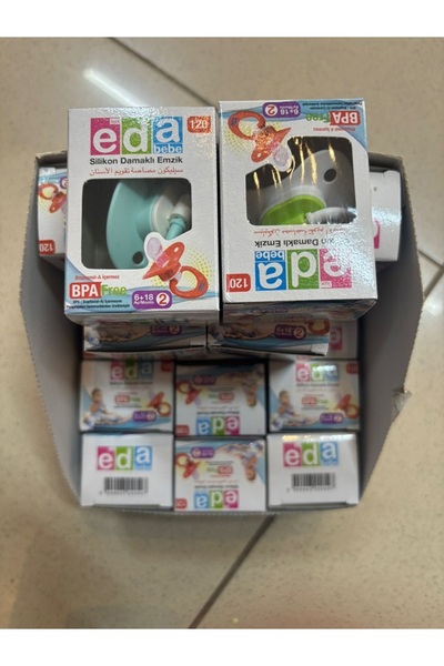 Eda SİLİKON DAMAKLI EMZİK 2 NUMARA 6-18 AY