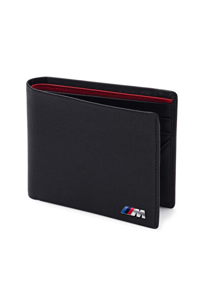 BMW M Leather Black Men Wallet 80210435794