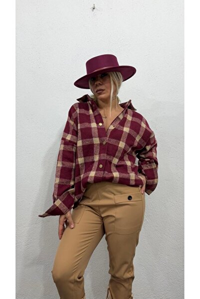 NUNU365COM NuNu By Retro Oversize Oduncu Gömlek