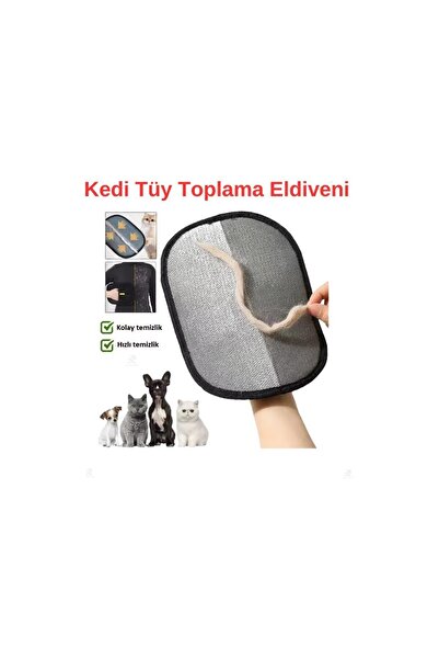 Enfa Kedi Tüy Toplama Eldiveni Tüy Toplama Köpektüy Toplama Eldiveni