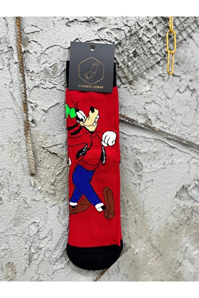 İstanbul Çorap Unisex Printed Design Socket Socks