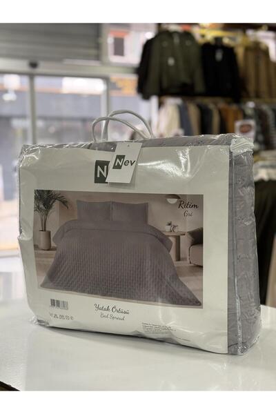 hipatu Özdilek Ultrasonic Ritim Bedspread Gray