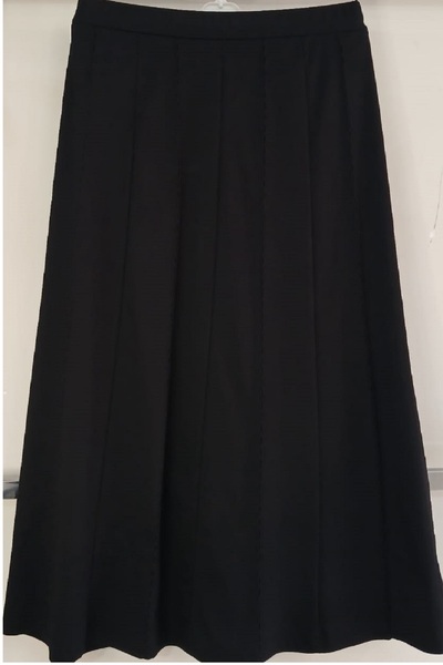 N.Y.YILDIZ Yildiz Ni̇lay Fabric Enek Almond Sewing Model Elastic Waist Bell Model Plus Size Skirt