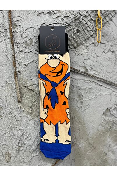 İstanbul Çorap Unisex Printed Design Socket Socks