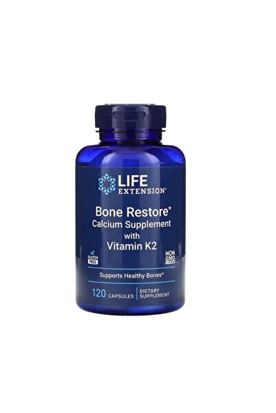 Life Extension Restaurare osoasă cu vitamina K2 120 capsule -