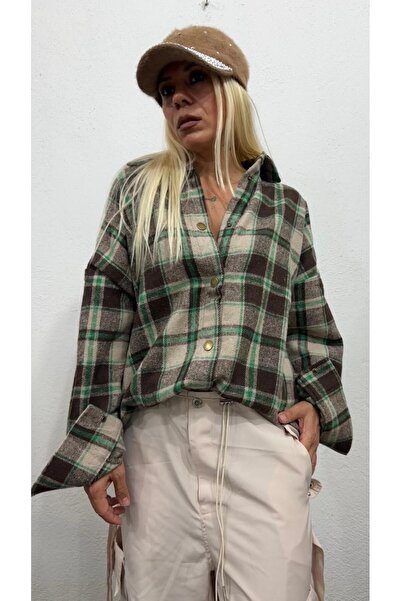 NUNU365COM NuNu By Retro Oversize Oduncu Gömlek