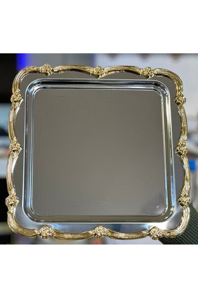 pırıltı home TEK KİŞİLİK KAHVE SUNUM TEPSİSİ & NİŞAN TEPSİSİ