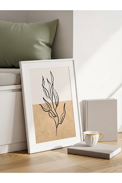 fuart.co Dik Duruş Art Bohem Dijital Baskı Poster (Çerçevesiz)