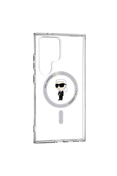 Karl Lagerfeld Phone Case for Samsung Galaxy S24 Ultra - Stylish Look P2477 (Plastic, Crystalline Ik