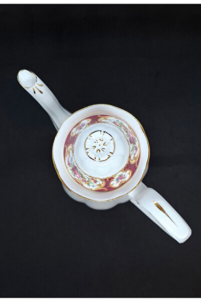 Royal Albert Lady Hamilton Bone China Large Size Porcelain Teapot Antique Pot 1.5 L