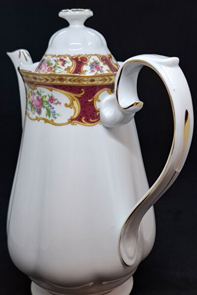 Royal Albert Lady Hamilton Bone China Large Size Porcelain Teapot Antique Pot 1.5 L