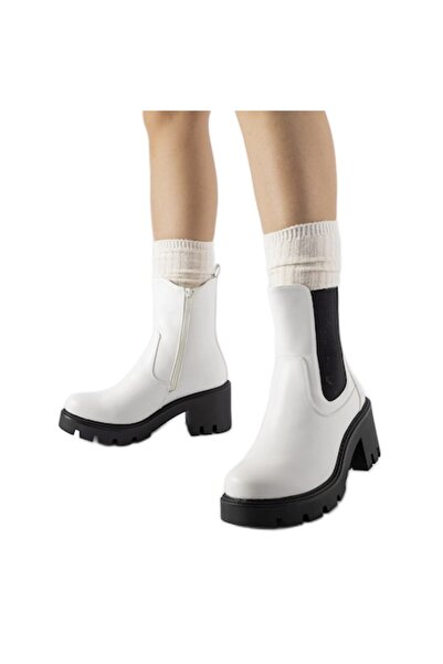 OEM Women's ankle boots, BM185424, white, EU 41