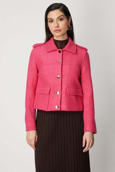 Mi Pret a Porter Mi Şömize Yaka Apoletli Ceket