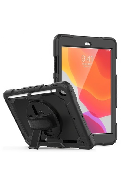 Velo Protective Case for Apple iPad 10.2 (2019/2020/2021) Solid360 Elite Armor Y360 Black Touch
