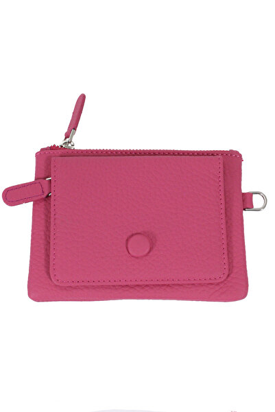 Metropolitan Mpcuz 103 Women's Unisex, Genuine Leather, Wallet Card Holder Pink