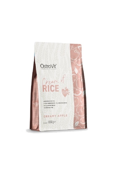 Ostrovit Cream of Rice (Crema de Orez Pudra) 1000g Creamy Apple -